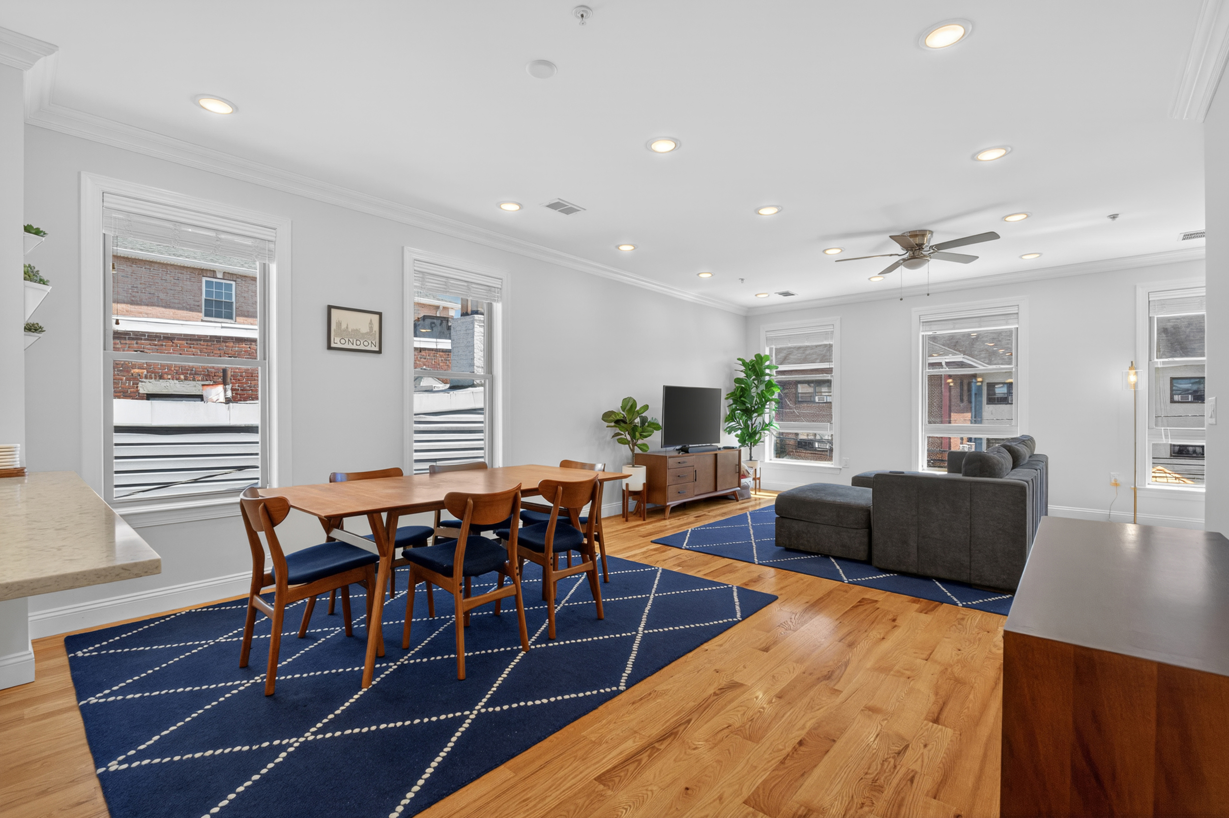 Spacious 1,350 SF 3BR/2BA Condo with 2 Parking Spaces in Prime Union City Location